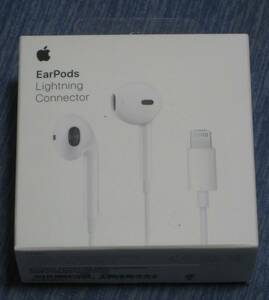 【送料無料・即決・※箱のみ】 EarPods with Lightning Connector 空箱