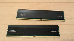 ■Crucial DDR4 Pro DDR4-3200 32GB　16GB2枚　crucial