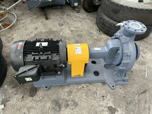 EBARA PUMP 200V 50Hz 三相　11kw 4極　口径100mm 未使用　100X80FS4K 511E 取り引き限定