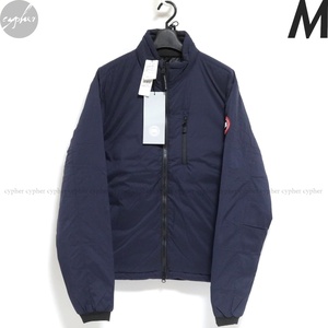 M 新品 CANADA GOOSE 5079M Lodge Jacket ネイビー カナダグース ロッジ ジャケット ダウン ブルゾン 紺 パッカブル ライト ロゴ ワッペン