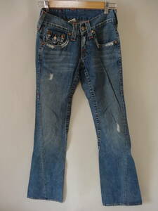 24-13.TRUE RELIGION BRAND JEANS トゥルーレリジョン JOEY デニム パンツ 25