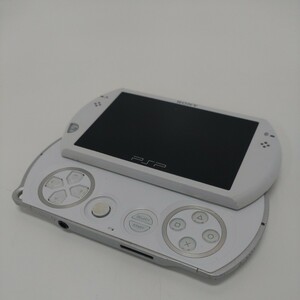 ジャンク　SONY PSP go 本体のみ PSP-N1000 ホワイト　ソニー　PlayStation Portable go