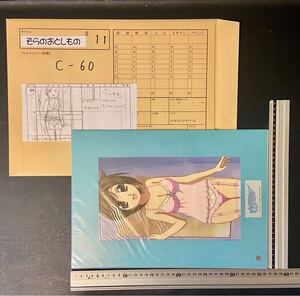 そらのおとしもの　♯11 C-60 セル画/検/原画/ import/export/海外コレクター 入手困難/絶版/希少/アニメーション