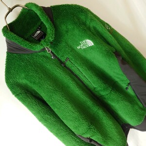 THE NORTH FACE VERSA AIR ZIP IN JACKET ザノースフェイス サミットシリーズ POLARTEC フリースジャケット 長袖 Lサイズ メンズ グリーン