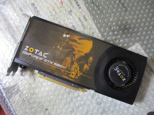 中古作動品　ZOTAC GeForce GTX560 Ti　 1GB DDR5 　 ビデオカード