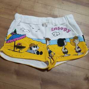 【ZARA】キッズ　ハーフパンツ　ガールズ　SNOOPY　スヌーピー　ザラ　150センチ　短パン