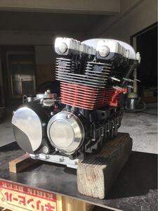 カワサキ ゼファー400 エンジン 本体 当時物 鏡面加工 オーバーホール チューニング Z400FX GPZ400 Z400GP ゼファー400 ゼファー400Χ