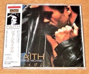 税表記なし帯付きCD☆ジョージ・マイケル／FAITH（32・8P-231） フェイス、GEORGE MICHAEL、ワム！