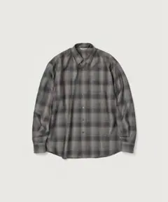 24AW オーラリーSuper Light Wool Check Shirt