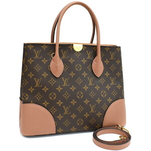 1円 ◎定価23万 美品 LOUIS VUITTON ルイヴィトン フランドリン 2wayバッグ ショルダー M41597 ボアドゥローズ◎E.Cgps.zE-07