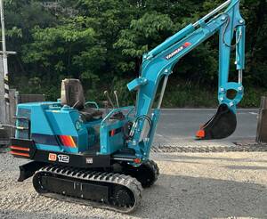 ヤンマー YANMAR B12-1 油圧ショベル ゴムキャタ良好 動作確認済み 中古品 ★愛知県★ 