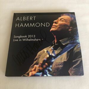 【サイン入り】albert hammond/songbook 2013 live in wilhelmshaven アルバート・ハモンド