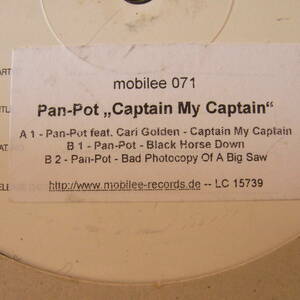 Pan-Pot - Captain My Captain