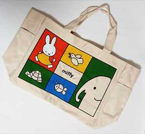 [新品・未使用品]エコバッグ/マイバッグ miffyミッフィー xフジパン トートバッグ 