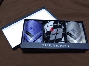 BURBERRYバーバリー ハンカチタオルセット メンズ Men