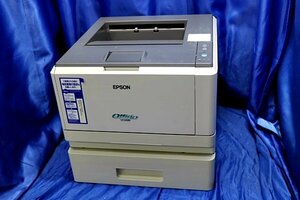 訳あり 54943枚/ EPSON/エプソン A4対応モノクロレーザープリンター ★LP-S310N/二段/USB or LAN接続★ 51533Y