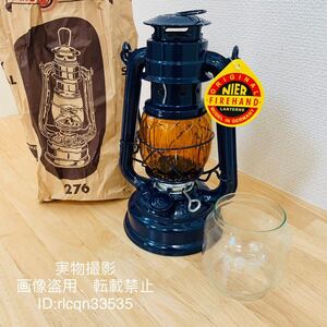 超激レア 高品質 キャンプ 灯油ランタン オイルランプ 鉄製亜鉛メッキ アウトドア 野外登山 交換用ランプシェード付 高25cm 