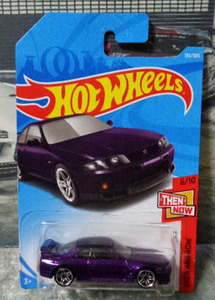 HotWheels NISSAN SKYLINE GT-R R33 　ホットウィール ニッサン スカイライン GT-R　R33　パープル 　　　///(078)