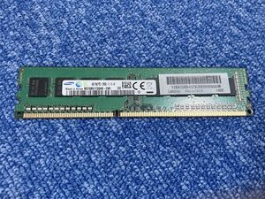 SAMSUNG製 1R×8 PC3 12800U 4GB×1 DDR3-1600 デスクトップ　メモリー NO9