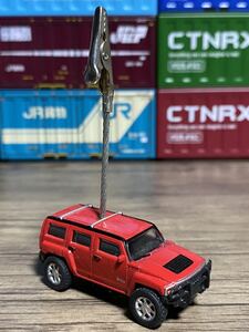 ◎ハマー H3 メモスタンド◎オリジナル加工品 メモクリップ 車雑貨 文具 ハンドメイド HUMMER