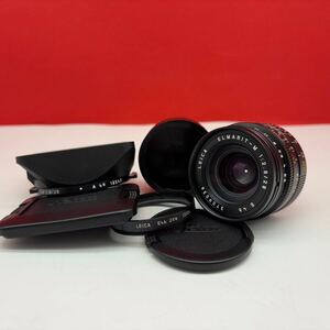 □ Leica ELMARIT-M F2.8 28mm E46 第4世代 Mマウント カメラ レンズ A49 レンズフード エルマリート ライカ