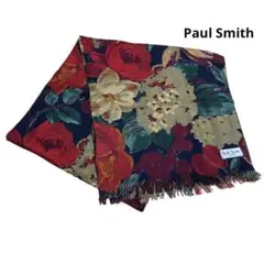 Paul Smith 花柄 マフラー 総柄