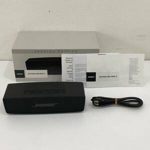 ●動作品 ボーズ SOUNDLINK MINI II ワイヤレススピーカー BOSE ブラック 元箱付き サウンドリンクミニ2 ポータブル Bluetooth S3510