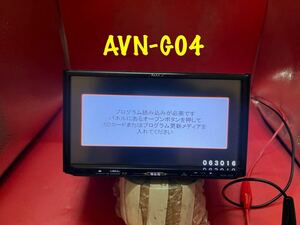 即決★ECLIPSE AVN-G04 SDナビ動作品★地図データカード無し★