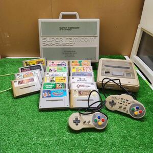 Nintendo スーパーファミコン ケース付き カセットまとめ SFC 任天堂 コントローラー ニンテンドー マリオ