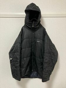 00s patagonia パタゴニア DAS PARKA ダスパーカー ジャケット 中綿 ブラック 黒 サイズM☆90s パフボール グリセード レトロx ビンテージ