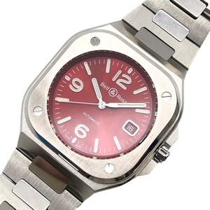 ベル＆ロス Bell & Ross BR05 RED STEEL　日本限定99本 BR05A-R-ST/SST シルバー 腕時計 メンズ 中古