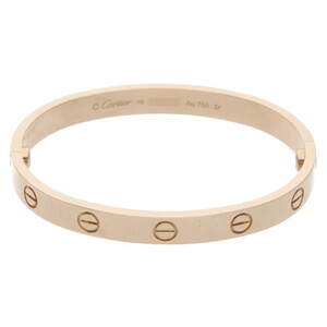 カルティエ LOVE BRACELET/ラブブレス サイズ:16 18KPGラブブレスレット 中古 SB01