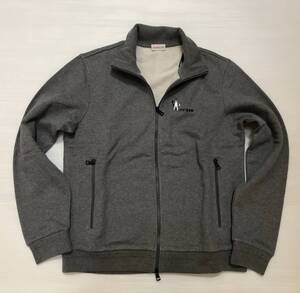 ☆新品☆Mサイズ【 MONCLER モンクレール 】ワンマイルコーデに最適！W ZIP UP ロゴマーク入り スウェットブルゾン 9138