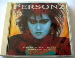 【CD】PERSONZ　パーソンズ　「　Ronantic Revolution　POWER PASSION　」 　参）TECN-25207　：店頭演奏用 SAMPLE 試聴盤 レア