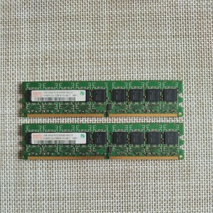 hynix PC2-5300E-555-12 2GB(1GB×２枚)