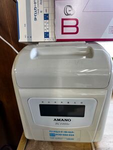 AMANO タイムレコーダー　bc1000e アマノ　専用用紙57枚付き