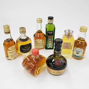 x/x/M012-534【千葉県内のみ発送】酒 ※同梱不可 ８本まとめ dunhill/CHIVAS REGAL/NIKKA WHISKY GOLD&GOLD/Hennessy VERY SPECIAL/他