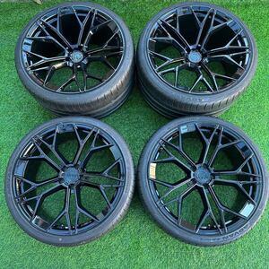 ROHANA 21inch フェラーリ F8 トリブート 458 488 マセラティ PCD114.3 9J 12.5J 鍛造 ヨコハマ ADVAN SPORTS HRE AL13 bc FORGED HYPER AK