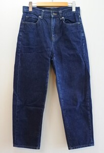 UNIQLO ユニクロ ジーンズ デニム ボトムス 24 61cm ネイビー ymdnrk a201h0404