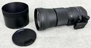 美品 SIGMA シグマ 150-600mm 1:5-6.3 DG Nikon/ニコン用 一眼レフ カメラ 望遠ズーム レンズ マウント レンズフード/LH1050-01付属