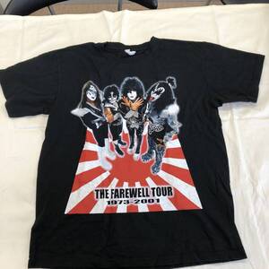 【未使用】ＫＩSS(キッス）THE FAREWELL TOUR 1973-2001 Tシャツ