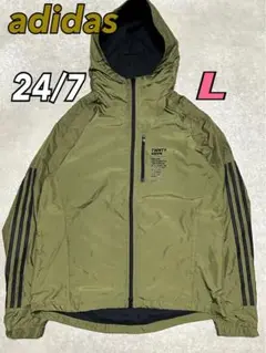 adidas ウインドジャケット L 24/7 ウインドパーカー ジャケット