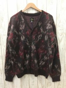 (ME) 未使用品 needles ニードルズ Mohair Cardigan Rose モヘア カーディガン ローズ TK566