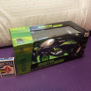 送料最安 710円 新品 未使用 未開封 即決 ラジコン モンスターレーシング ハイスピード RC 箱のサイズ 37cm × 17cm × 16.5cm