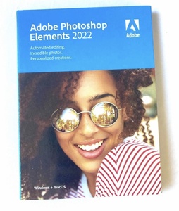 パッケージ版 日本語☆新品即決！Adobe Photoshop Elements 2022 Windows/Mac 正規版 [並行輸入品] アドビ フォトショップ