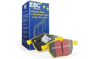 新品 アバルト595 ブレンボキャリパー用 フロントセット EBC ブレーキパッド イエロー yellow staff アバルト 〜900゜C brembo用 abarth 