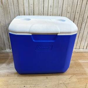 Coleman / コールマン エクスカーションクーラー クーラーボックス 30qt 約２８L ブルー/ホワイト キャンプ アウトドア used