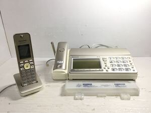 [K-2025] Panasonic KX-PZ710-N 電話機★通電確認OK パナソニック おたっくす☆子機 親機 ファックス♪売り切り 1円スタート!!