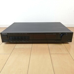 美品!!　動作確認済!!　KENWOOD　ケンウッド　クォーツシンセサイザー　AM-FM-TVステレオチューナー　KT-V990