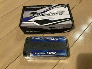 サンパドウ SUNPADOW リポバッテリー 7.4V 5100mAh 100C/50C ほぼ新品　その３